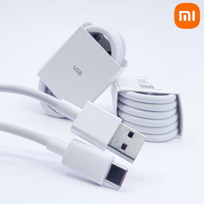 Mi 33W Turbo Charger With 120W 6A Type-C Cable– Original Xiaomi Fast Charger